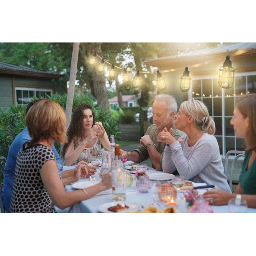 LED-Solarlichterkette 3,8m 10xLED/1,2V