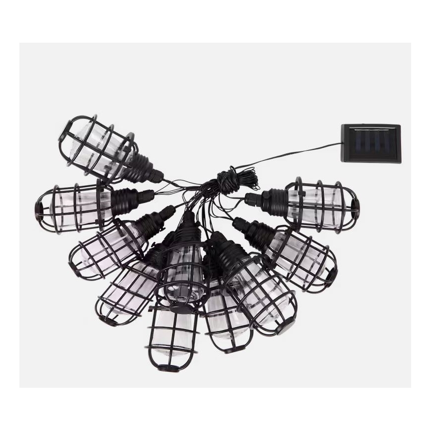 LED-Solarlichterkette 3,8m 10xLED/1,2V