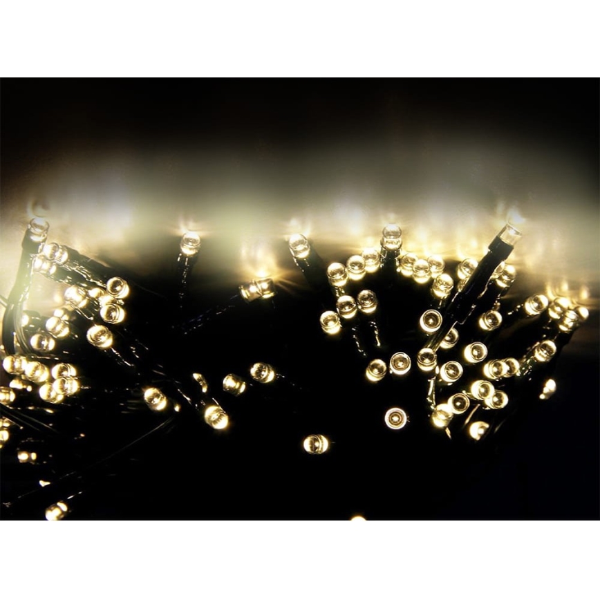 LED-Solarlichterkette SHINE 200xLED/1,2V 600 mAh 21,9 m IP44