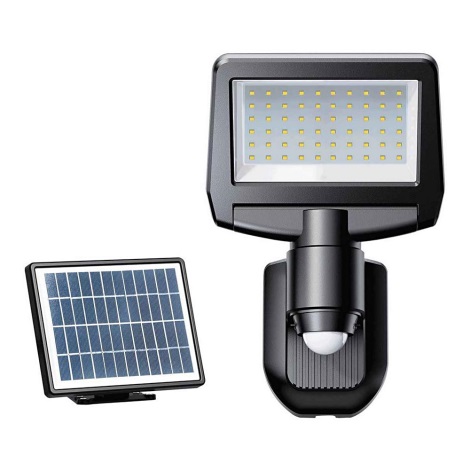 LED Solarreflektor mit Sensor TOMI LED/10W/7,4V IP44