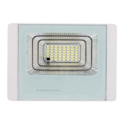LED Solarstrahler für den Außenbereich LED/12W/3,2V IP65 4000K + Fernbedienung