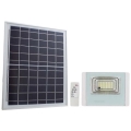 LED-Solarstrahler für den Außenbereich LED/12W/3,2V IP65 4000K + Fernbedienung