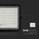 Dimmbarer LED-Solarstrahler für den Außenbereich LED/15W/3,2V IP65 4000K schwarz + Fernbedienung