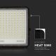 LED-Solarstrahler für den Außenbereich LED/30W/3,2V 4000K schwarz IP65 + Fernbedienung