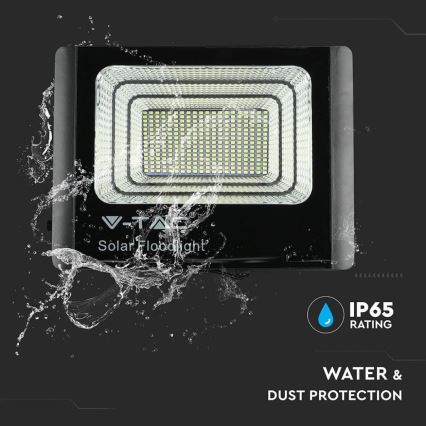 LED-Solarstrahler für den Außenbereich LED/40W/10V IP65 6000K + Fernbedienung