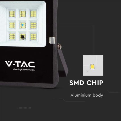 LED-Solarstrahler für den Außenbereich LED/6W/3,2V 4000K IP65 + Fernbedienung