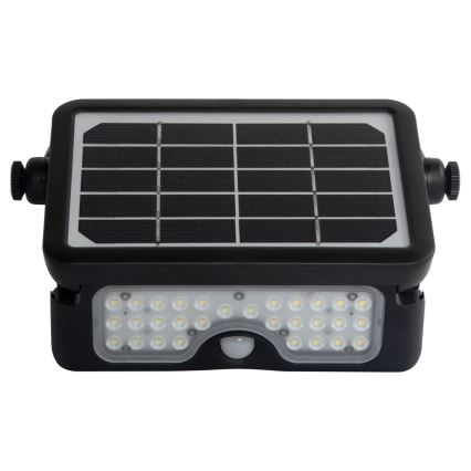 LED-Solarstrahler mit Bewegungs- und Dämmerungssensor EPAD LED/5W/3000 mAh 3,7V 4000K IP65
