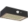 LED-Solarstrahler mit Bewegungssensor LED/3,7V 1200mAh 4000K IP65 schwarz