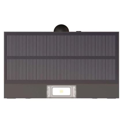 LED-Solarstrahler mit Bewegungssensor LED/3,7V 1200mAh 4000K IP65 schwarz