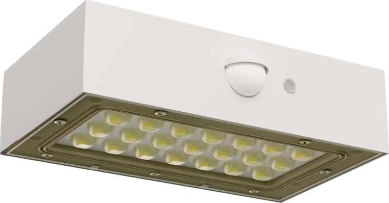 LED-Solarstrahler mit Bewegungssensor LED/3,7V 1200mAh 4000K IP65 weiß