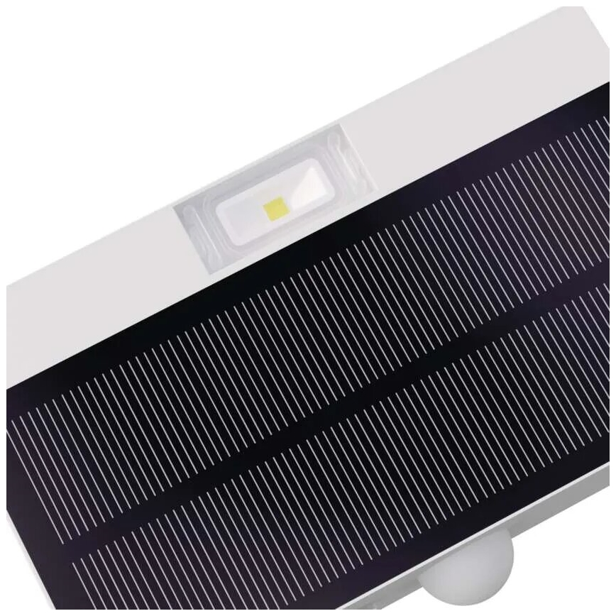 LED-Solarstrahler mit Bewegungssensor LED/3,7V 1200mAh 4000K IP65 weiß