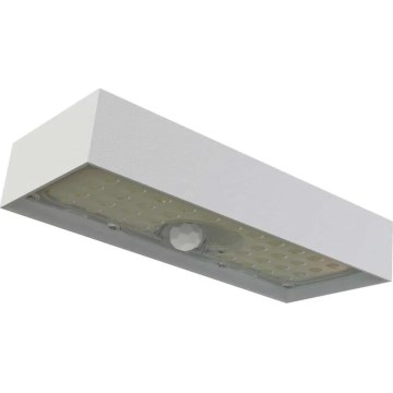 LED-Solarstrahler mit Bewegungssensor LED/3,7V 3000mAh 4000K IP65 weiß
