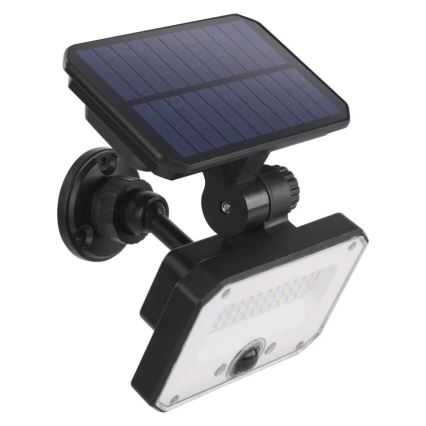 LED-Solarstrahler mit Bewegungssensor SPILO LED/3,7V 3600mAh 4000K IP54 + Fernbedienung