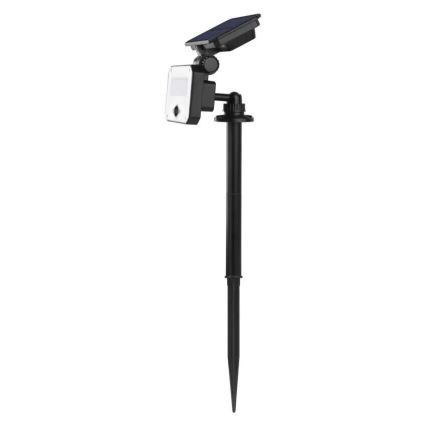 LED-Solarstrahler mit Bewegungssensor SPILO LED/3,7V 3600mAh 4000K IP54 + Fernbedienung