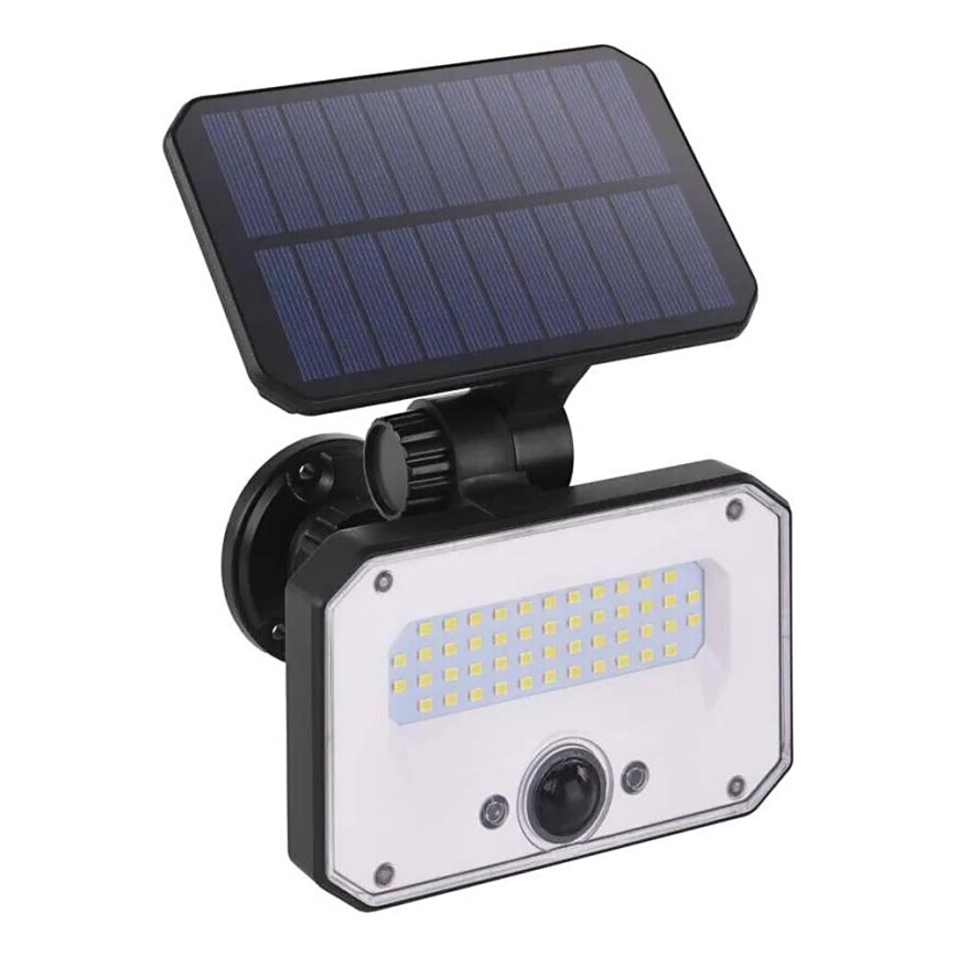 LED-Solarstrahler mit Bewegungssensor SPILO LED/3,7V 3600mAh 4000K IP54 + Fernbedienung