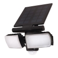 LED Solarstrahler mit Sensor 2000mAh LED/8W/3,7V IP44