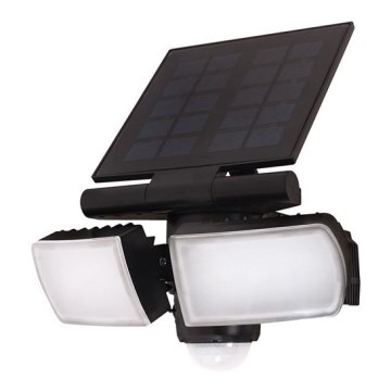 LED Solarstrahler mit Sensor 2000mAh LED/8W/3,7V IP44