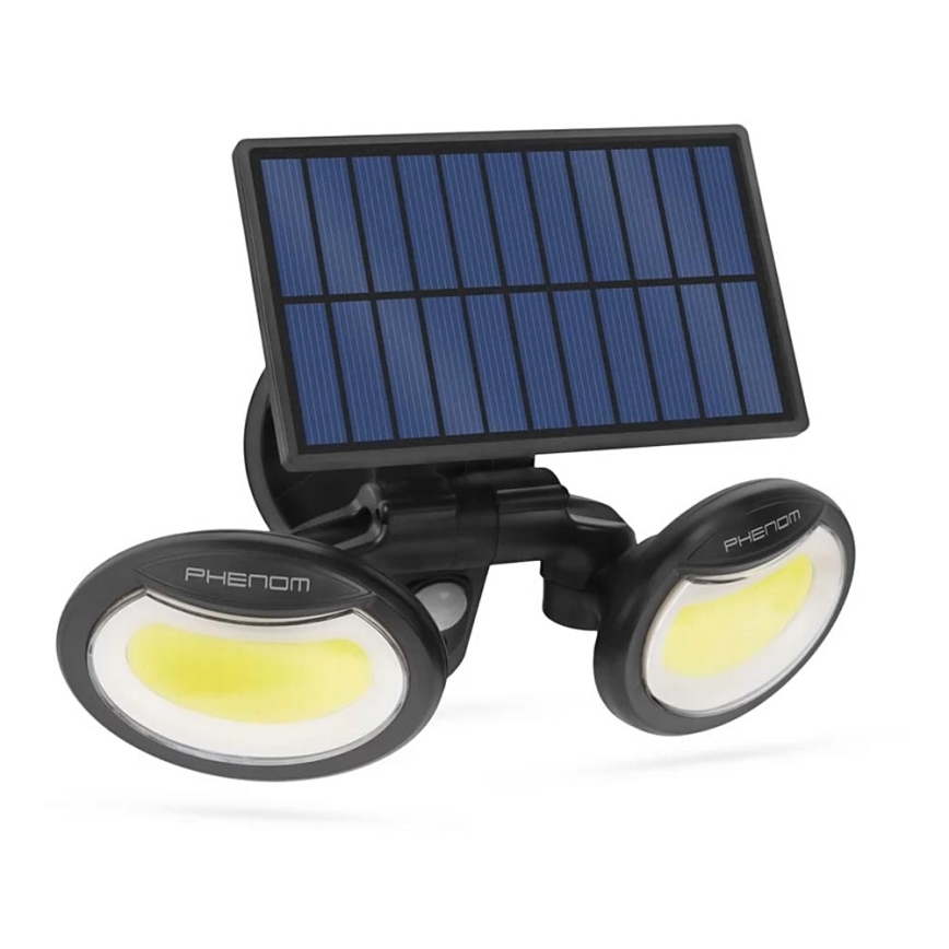 LED-Solarstrahler mit Sensor 2xLED/4W/5V IP65