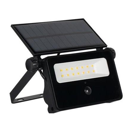 LED-Solarstrahler mit Sensor LED/10W/5,5V IP65 1800 mAh