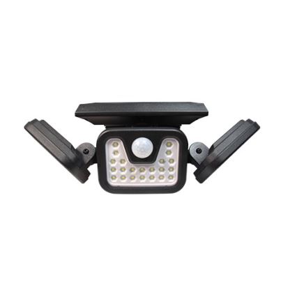 Flexibler LED-Solarstrahler mit Sensor LED/15W/3,7V 2400 mAh IP54 4500K