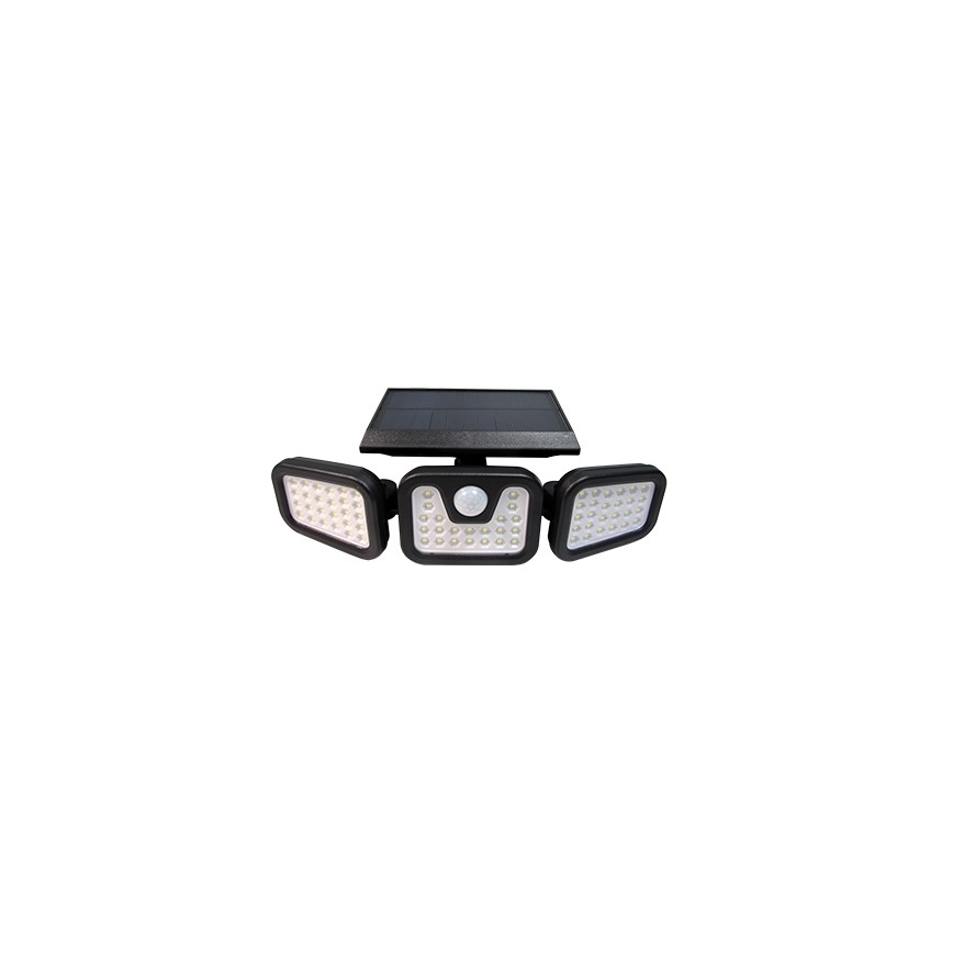 Flexibler LED-Solarstrahler mit Sensor LED/15W/3,7V 2400 mAh IP54 4500K