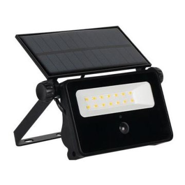 LED-Solarstrahler mit Sensor LED/20W/5,5V IP65