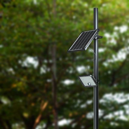 LED-Solarstrahler mit Sensor LED/30W/6,4V 4000K 6000 mAh + Fernbedienung