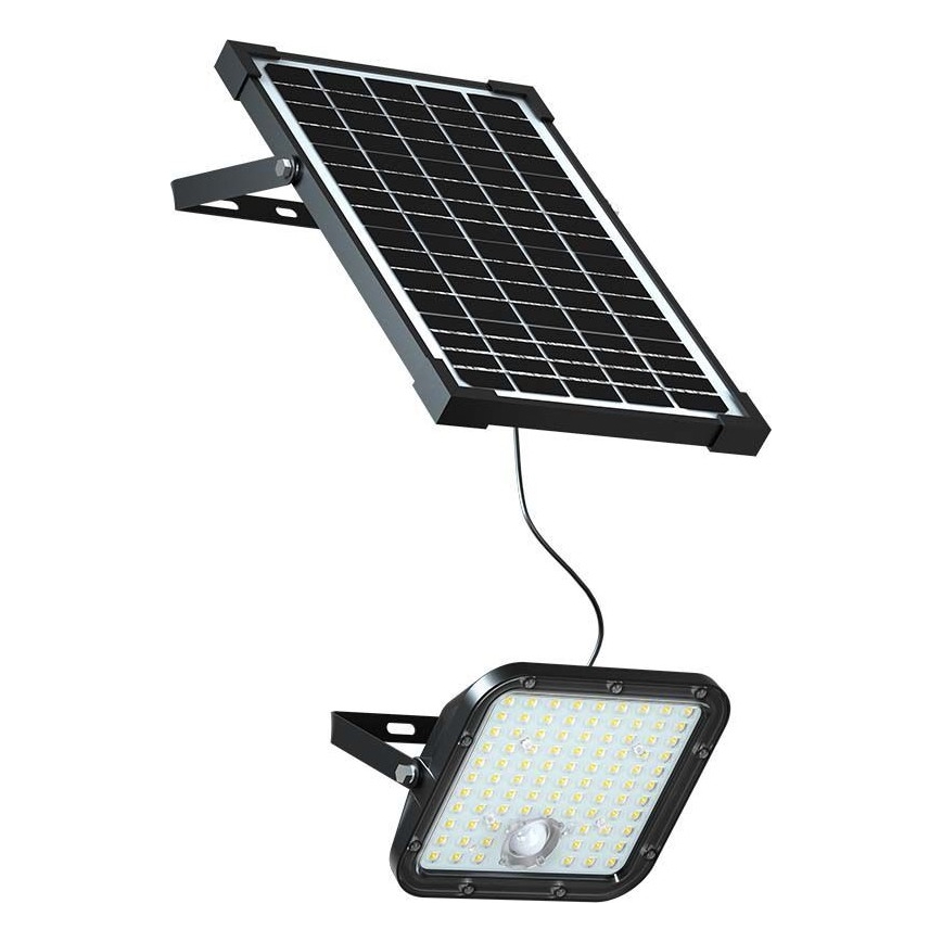 LED-Solarstrahler mit Sensor LED/30W/6,4V 6400K 6000 mAh + Fernbedienung