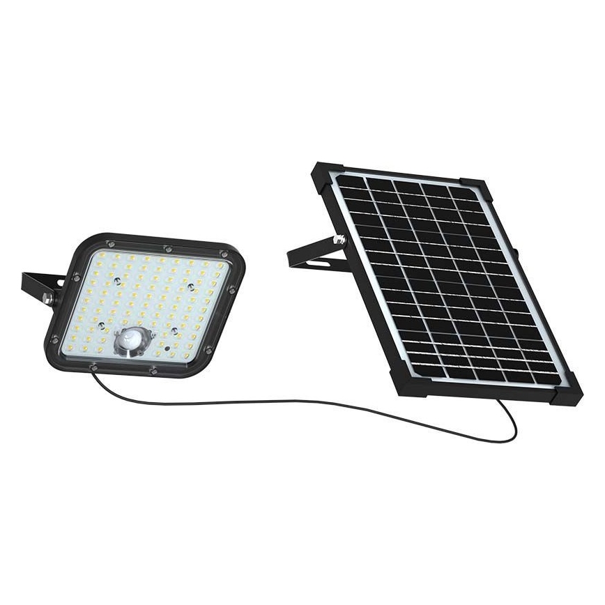 LED-Solarstrahler mit Sensor LED/30W/6,4V 6400K 6000 mAh + Fernbedienung