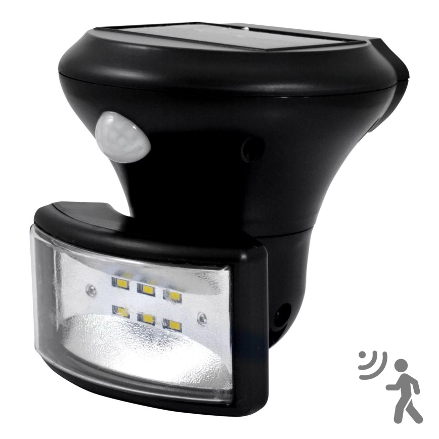 LED-Solarstrahler mit Sensor LED/5W/3,7V 2000 mAh IP44