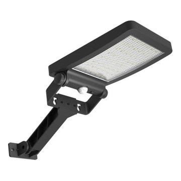LED-Solarstrahler mit Sensor LED/5W/3,7V 4000K 1500 mAh IP54 schwarz