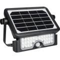LED Solarstrahler mit Sensor LED/5W/3,7V 4000K IP65 3000 mAh