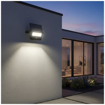 LED-Solarstrahler mit Sensor NCS G2 LED/20W/3,7V 3000/4000/6500K IP54 2600 mAh