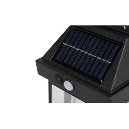 LED-Solarwandleuchte für den Außenbereich mit Sensor LED/1W/230V 1200mAh IP65