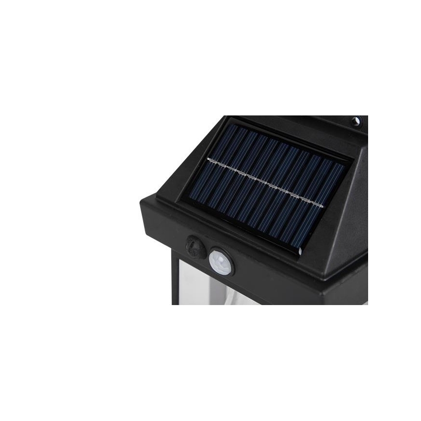 LED-Solarwandleuchte für den Außenbereich mit Sensor LED/1W/230V 1200mAh IP65
