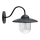 LED-Solarwandleuchte LED/0,5W/1,2V 600 mAh IP44 schwarz