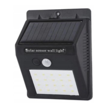 LED-Solarwandleuchte mit Sensor LED/0,55W/3,7V 1200 mAh IP65