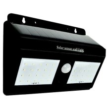 LED-Solarwandleuchte mit Sensor LED/1,2W/3,7V 6500K IP65