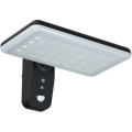 LED-Solarwandleuchte mit Sensor LED/15W/3,2V 4000K/6000K IP65 schwarz