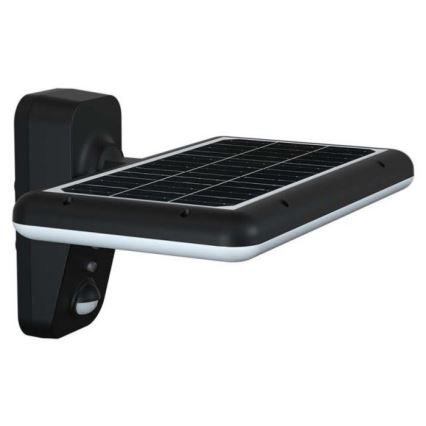 LED-Solarwandleuchte mit Sensor LED/15W/3,2V 4000K/6000K IP65 schwarz