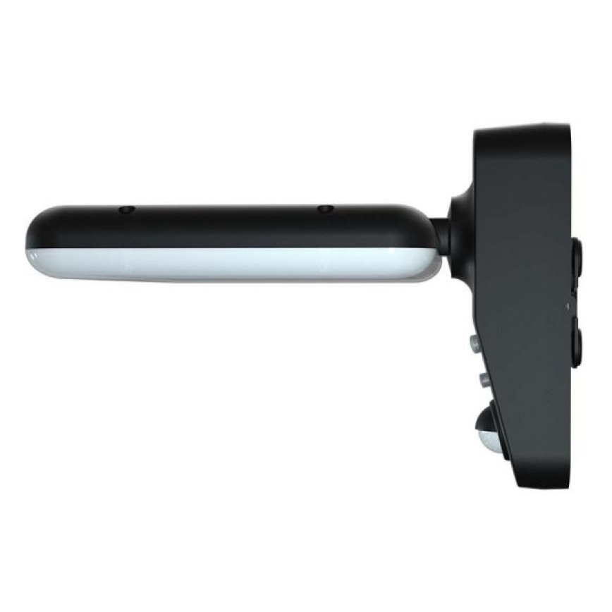 LED-Solarwandleuchte mit Sensor LED/15W/3,2V 4000K/6000K IP65 schwarz