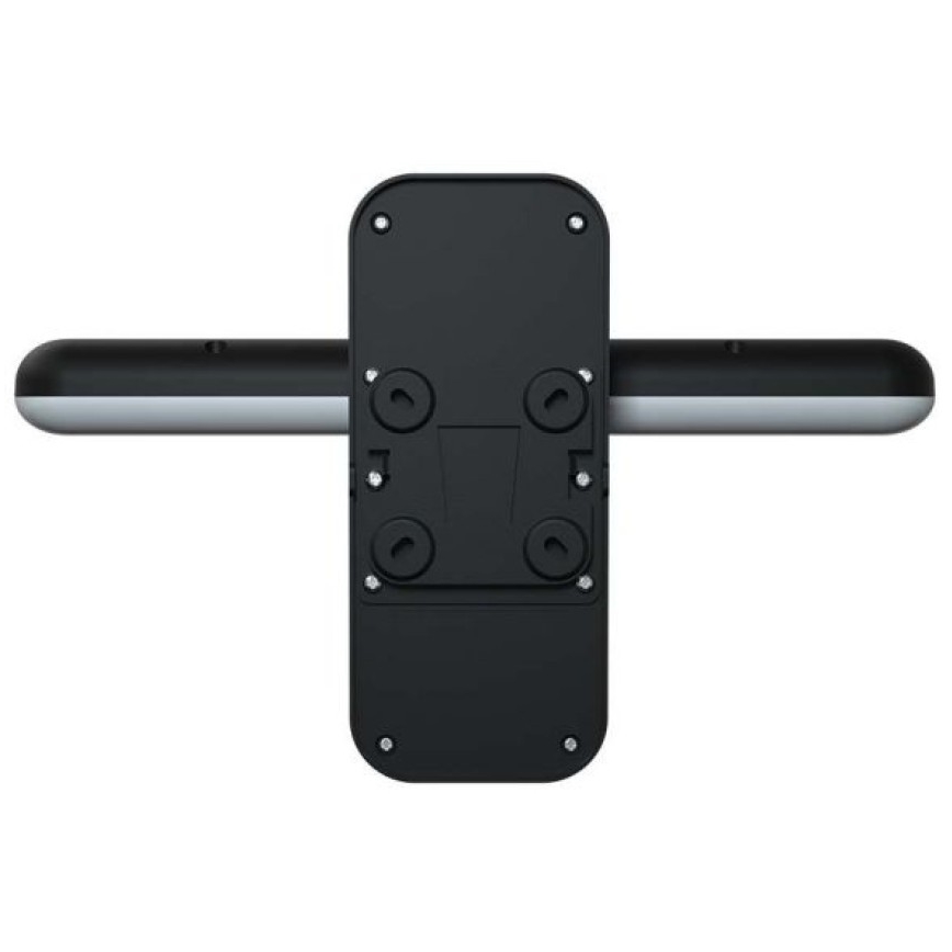 LED-Solarwandleuchte mit Sensor LED/15W/3,2V 4000K/6000K IP65 schwarz