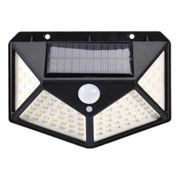 LED-Solarwandleuchte mit Sensor LED/1W/3,7V 6500K IP44