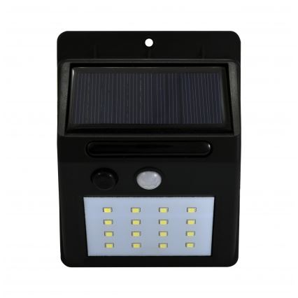 LED-Solarwandleuchte mit Sensor LED/2,2W IP44