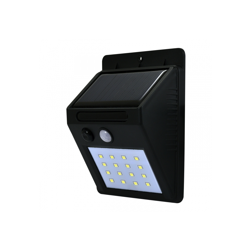 LED-Solarwandleuchte mit Sensor LED/2,2W IP44