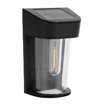LED-Solarwandleuchte mit Sensor LED/2V IP44 600 mAh