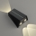 LED-Solarwandleuchte mit Sensor LED/2W/5V IP54 1300 mAh