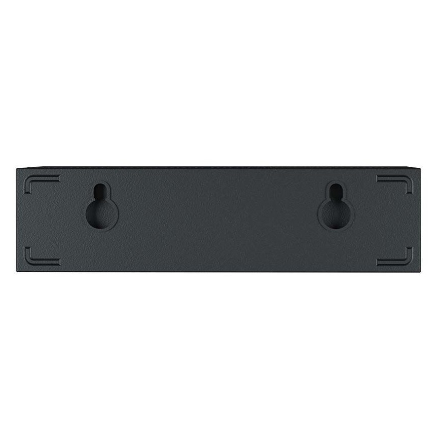 LED-Solarwandleuchte mit Sensor LED/3W/3,7V 3000K/4000K IP65 schwarz