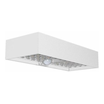 LED-Solarwandleuchte mit Sensor LED/6W/3,7V IP65 4000K weiß