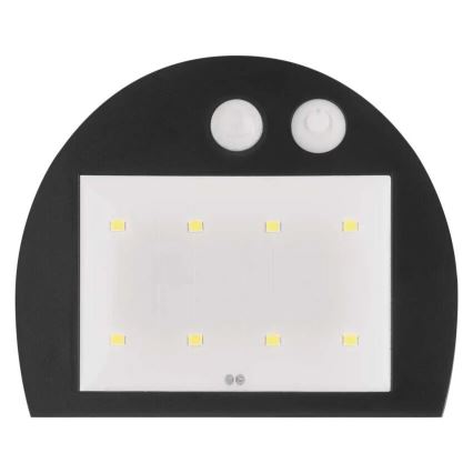 LED-Solarwandleuchte mit Sensor LUMI LED/3,7W IP54 weiß
